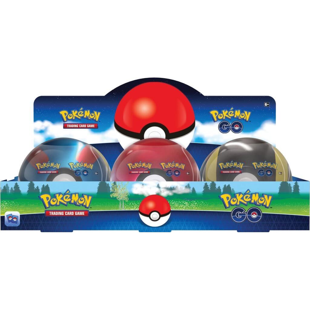 pokemon poke ball tin trading card game Pokeball Tins Explained This sealed Premier Ball tin is the perfect fusion of display Poke Ball, Great Ball, Ultra