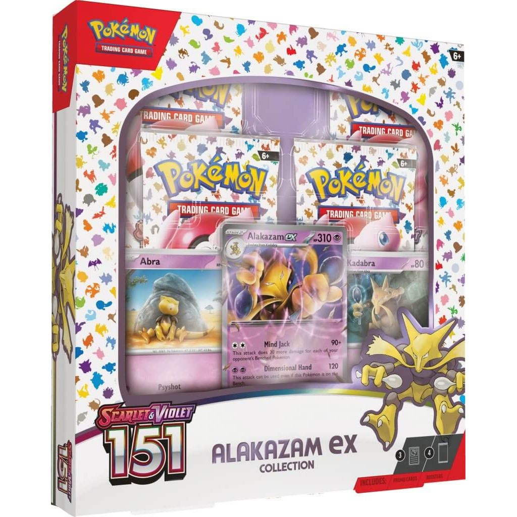 POKÉMON TCG Scarlet & Violet 151 Collection—Alakazam ex - PokéBox Australia