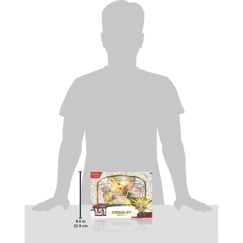 POKÉMON TCG Scarlet & Violet 151 Collection—Zapdos ex - PokéBox Australia