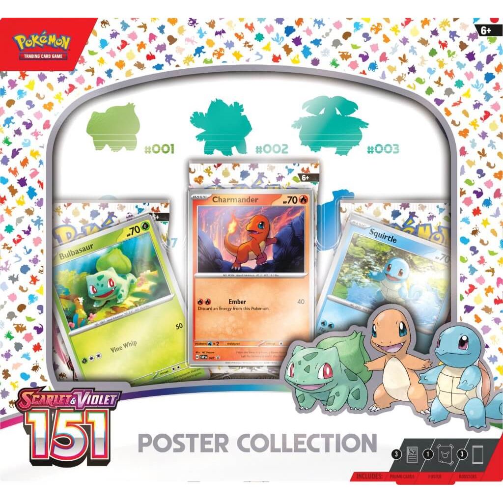 POKÉMON TCG Scarlet & Violet 151 Poster Collection - PokéBox Australia