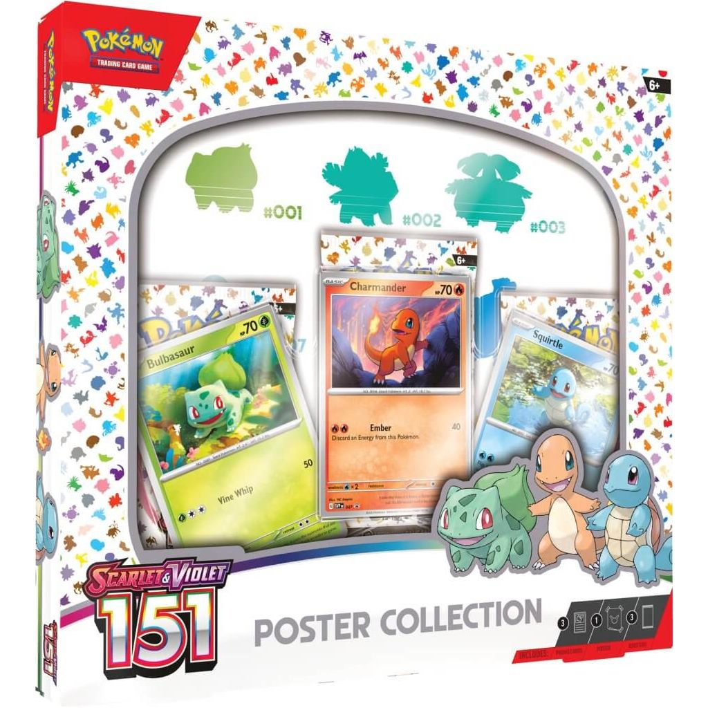 POKÉMON TCG Scarlet & Violet 151 Poster Collection - PokéBox Australia