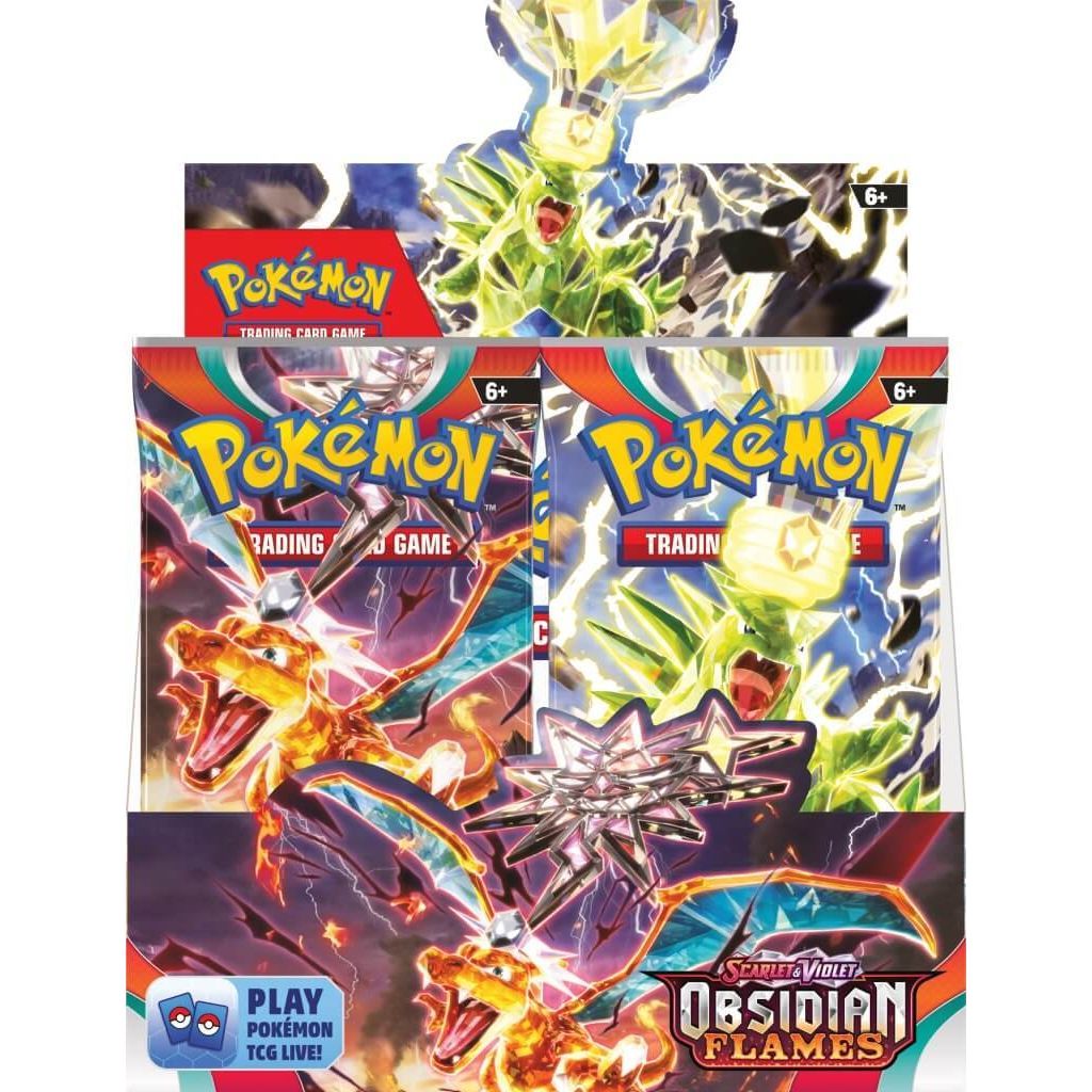 POKÉMON TCG Scarlet & Violet 3: Obsidian Flames Booster Box - PokéBox Australia