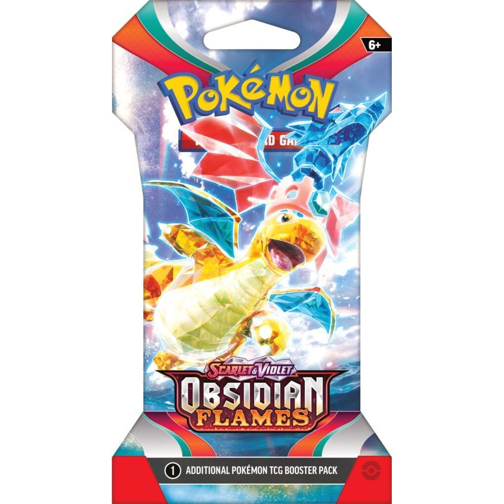 POKÉMON TCG Scarlet & Violet 3 Obsidian Flames Blister Pack - PokéBox Australia