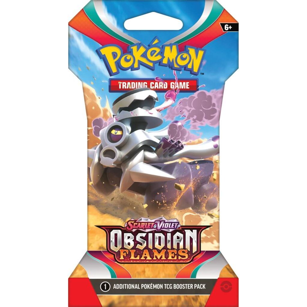 POKÉMON TCG Scarlet & Violet 3 Obsidian Flames Blister Pack - PokéBox Australia