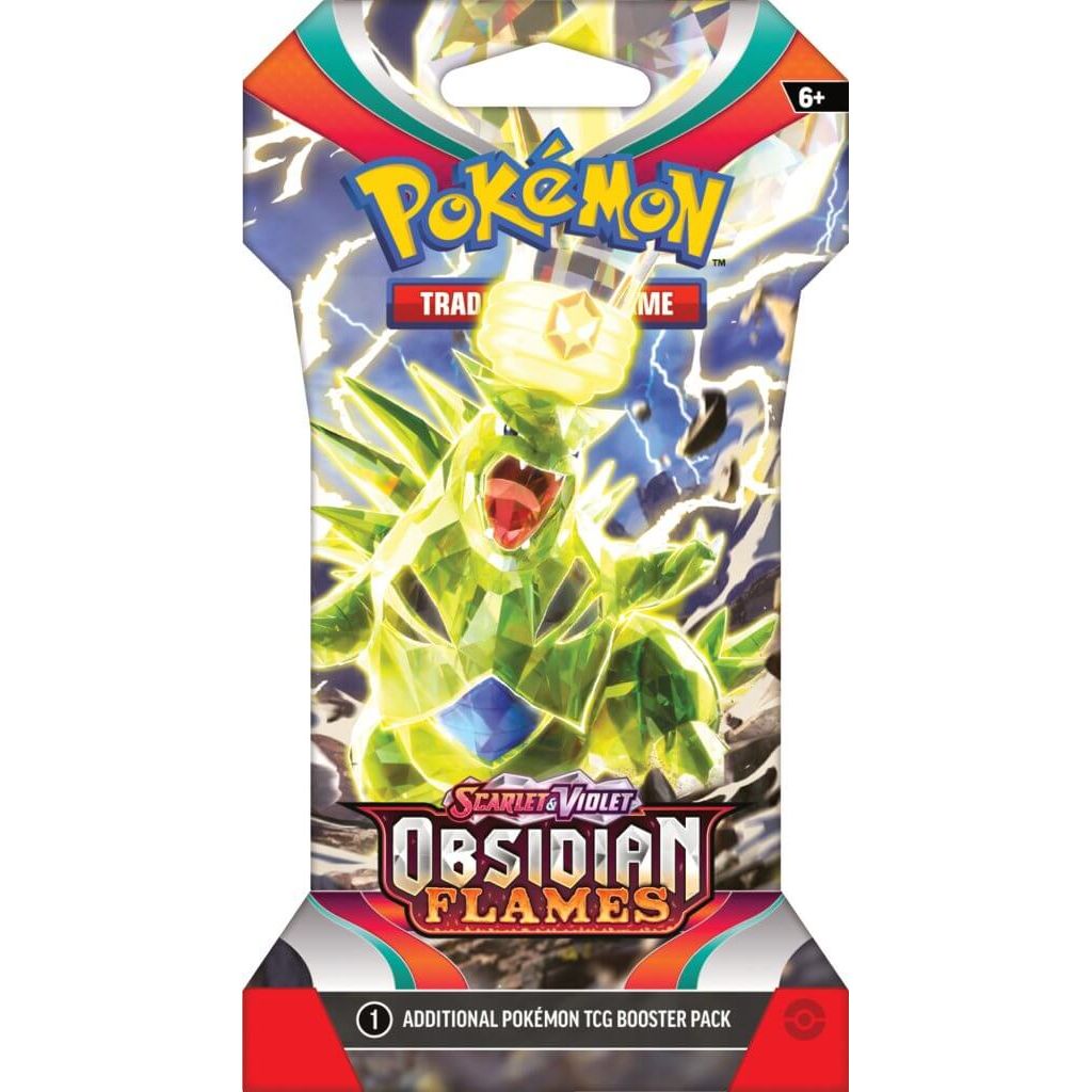 POKÉMON TCG Scarlet & Violet 3 Obsidian Flames Blister Pack - PokéBox Australia