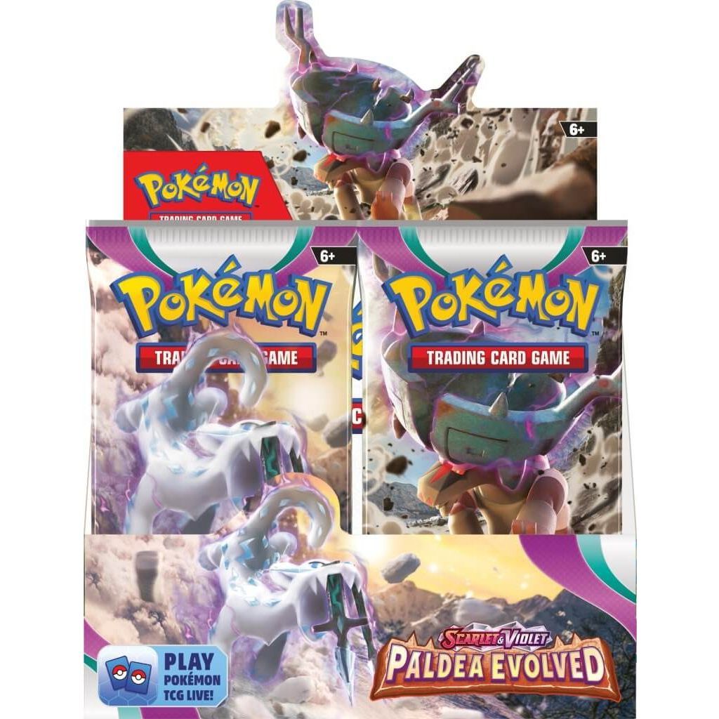 POKÉMON TCG Scarlet & Violet 2: Paldea Evolved Booster Box - PokéBox Australia