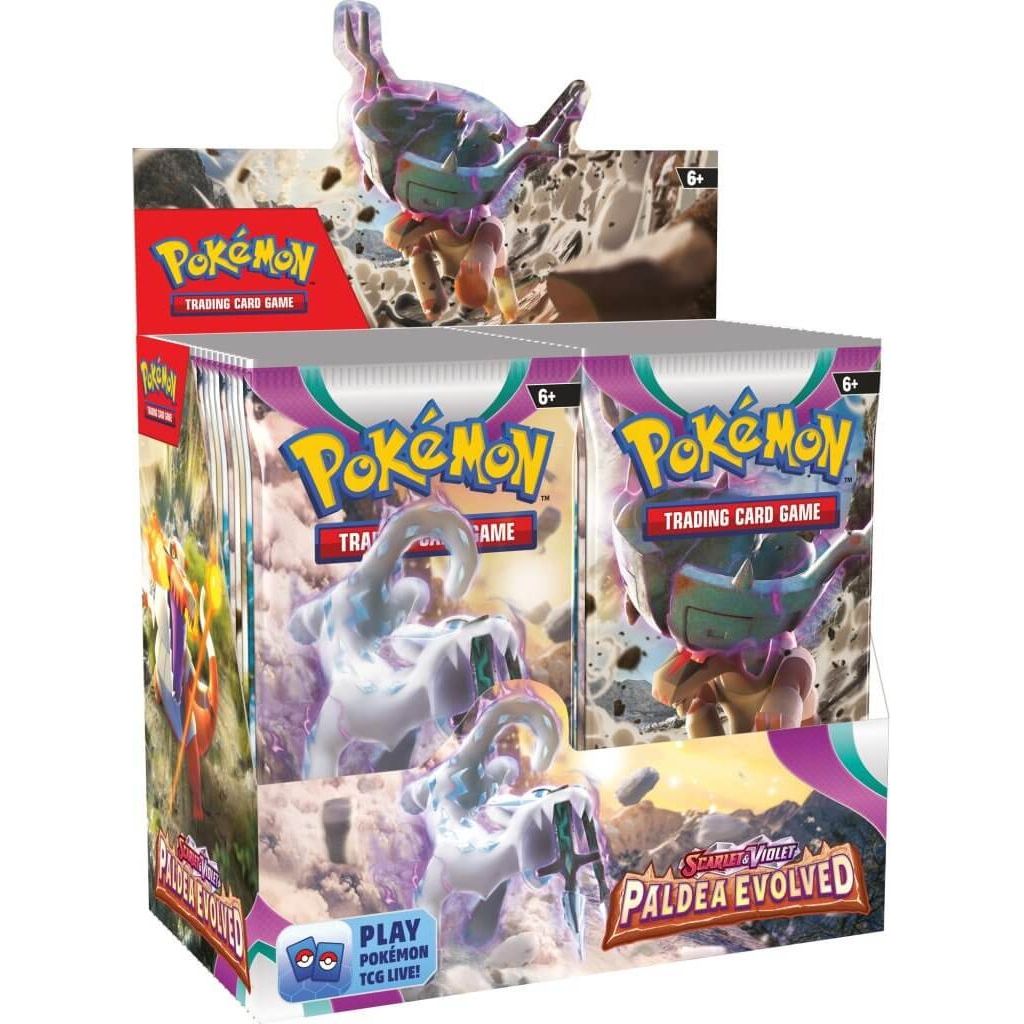 pokemon booster box australia POKÉMON TCG Scarlet & Violet 2: Paldea Evolved Booster Box