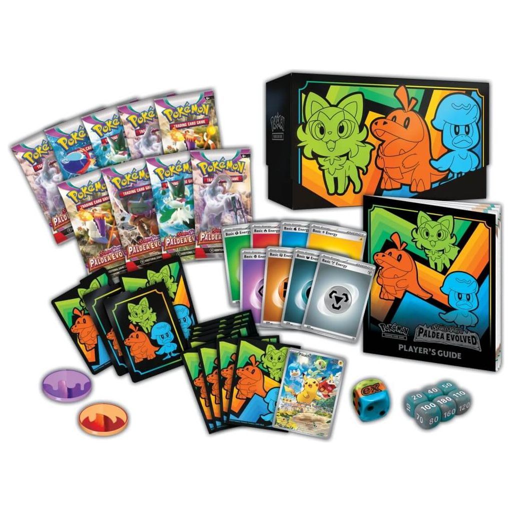 POKÉMON TCG Scarlet & Violet 2: Paldea Evolved Elite Trainer Box (ETB) - PokéBox Australia