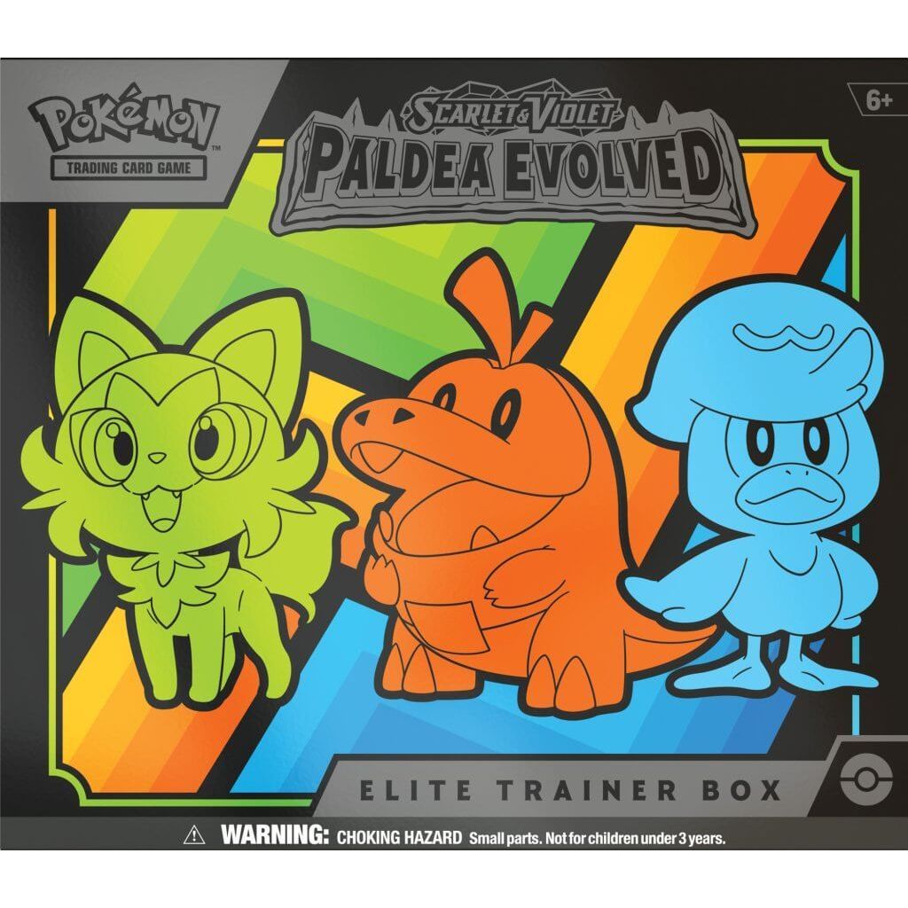 POKÉMON TCG Scarlet & Violet 2: Paldea Evolved Elite Trainer Box (ETB) - PokéBox Australia