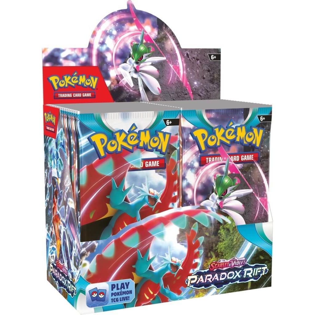 POKMON TCG Scarlet & Violet 4: Paradox Rift Booster Box POKMON TCG Scarlet & Violet 4: Paradox Rift Booster Box