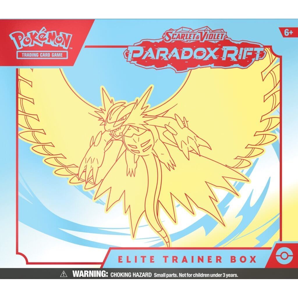 POKÉMON TCG Scarlet & Violet 4: Paradox Rift Elite Trainer Box (ETB) - PokéBox Australia