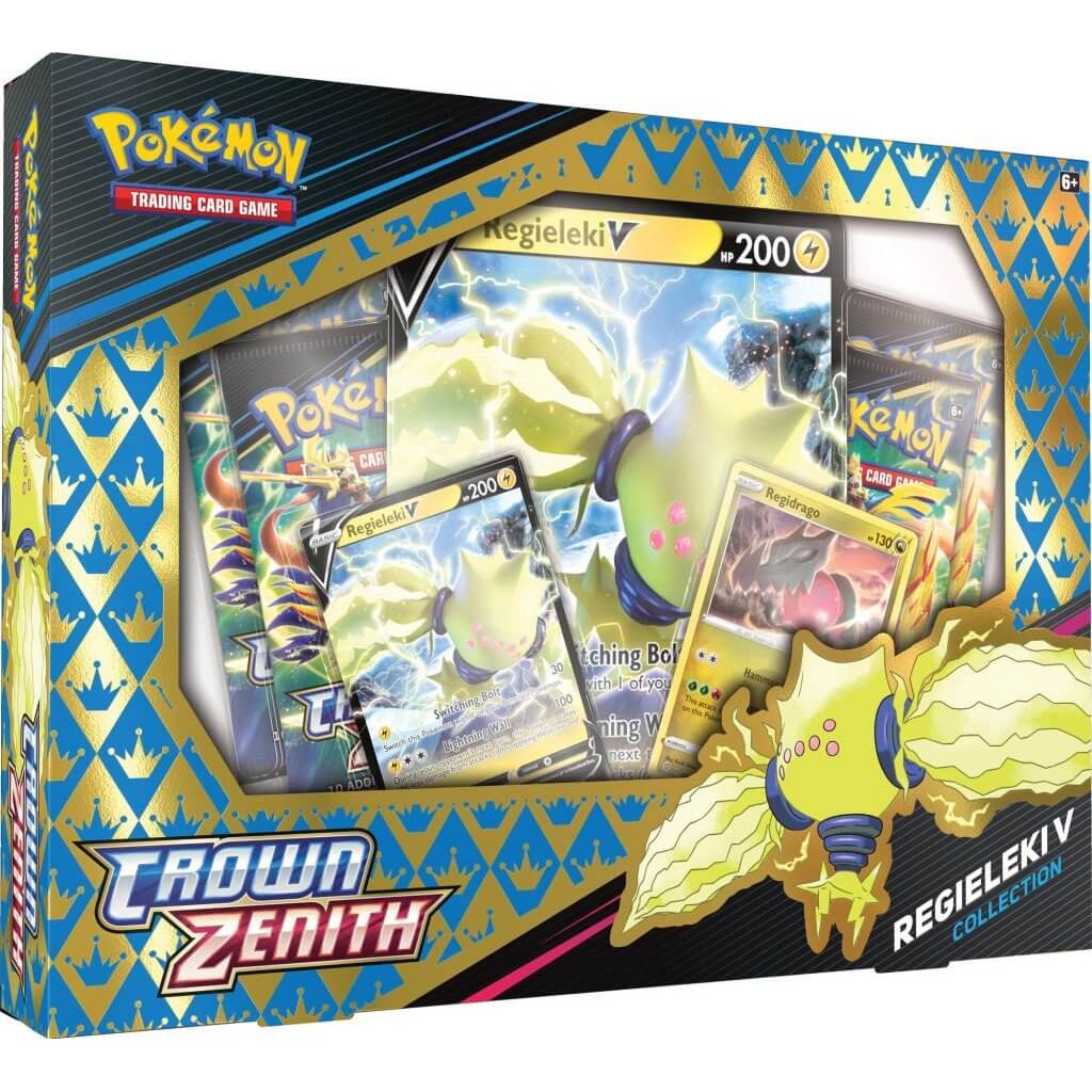 POKÉMON TCG Crown Zenith - Regidrago/Regieleki V Box - PokéBox Australia