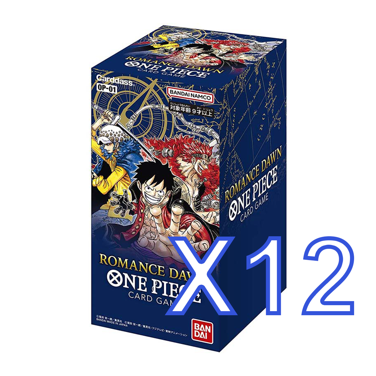 One Piece Card Game - Romance Dawn OP-01 12x Booster Box (Sealed Case) One Piece Card Game - Romance Dawn OP-01 12x Booster Box (Sealed Case)