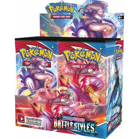 Pokemon TCG Sword and Shield Battle Styles Booster Box - PokéBox Australia