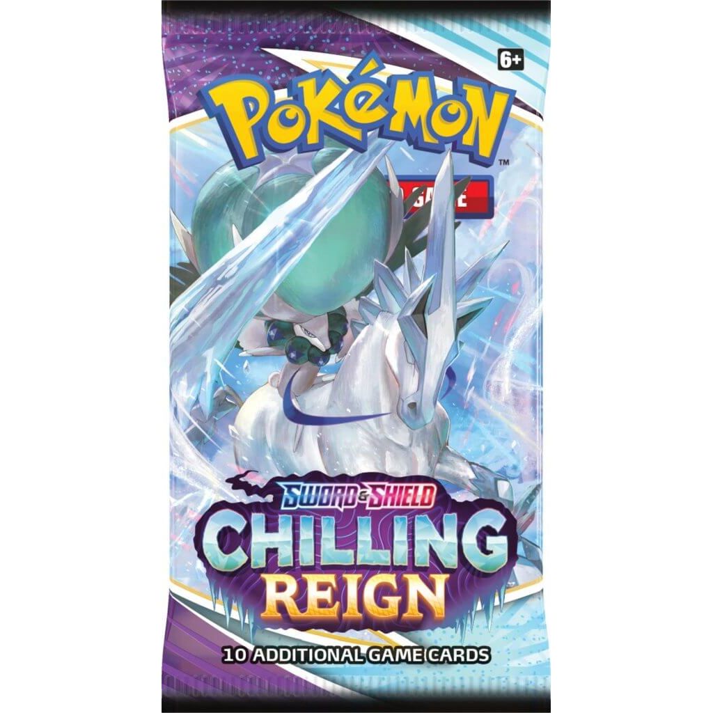 POKÉMON TCG Sword and Shield - Chilling Reign Booster Pack - PokéBox Australia
