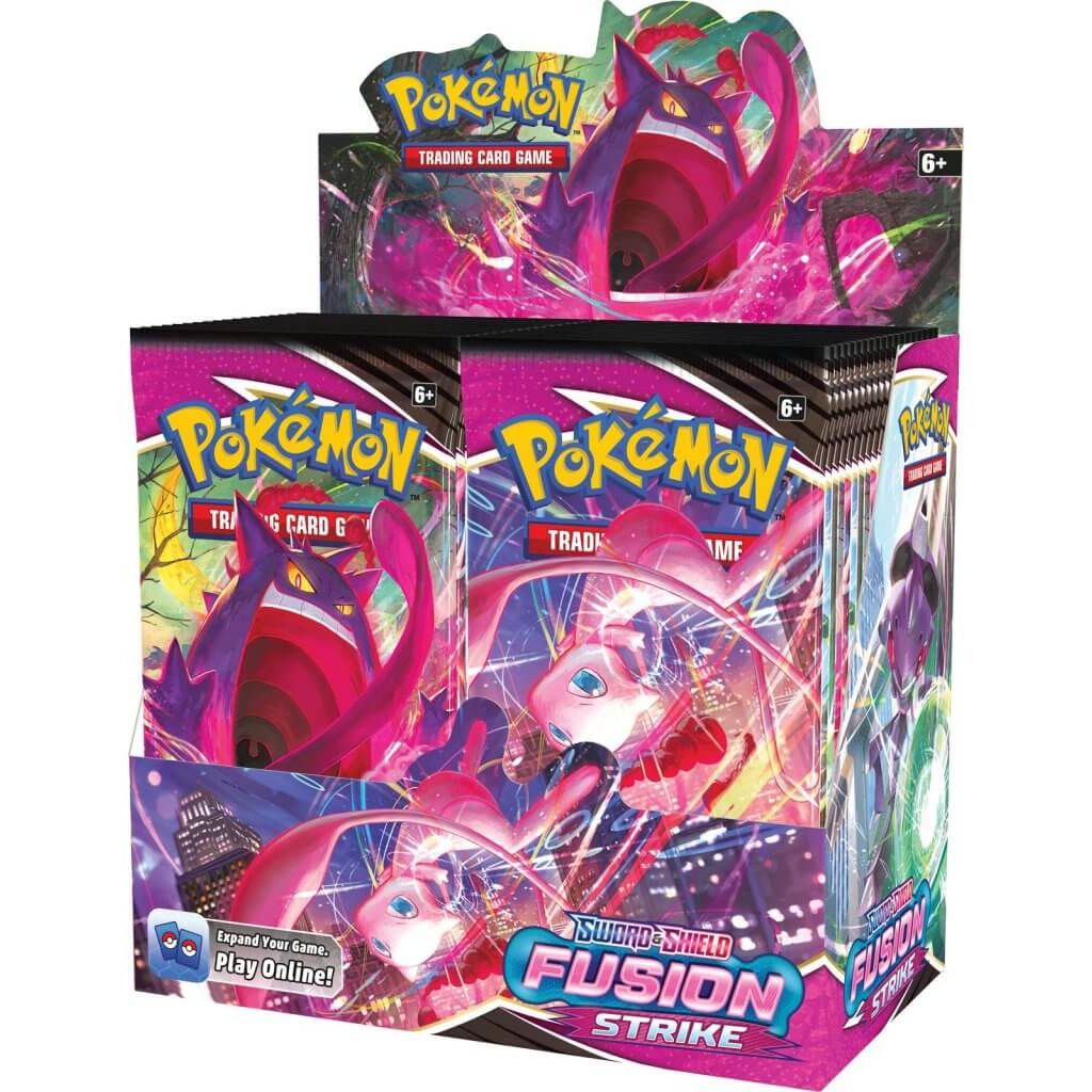 POKÉMON TCG Sword and Shield - Fusion Strike Booster Box - PokéBox Australia