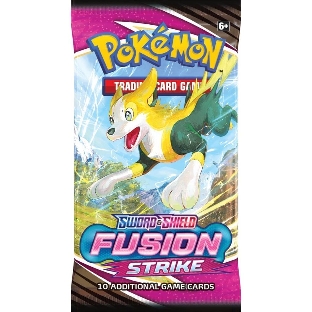 POKÉMON TCG Sword and Shield - Fusion Strike Booster Pack - PokéBox Australia