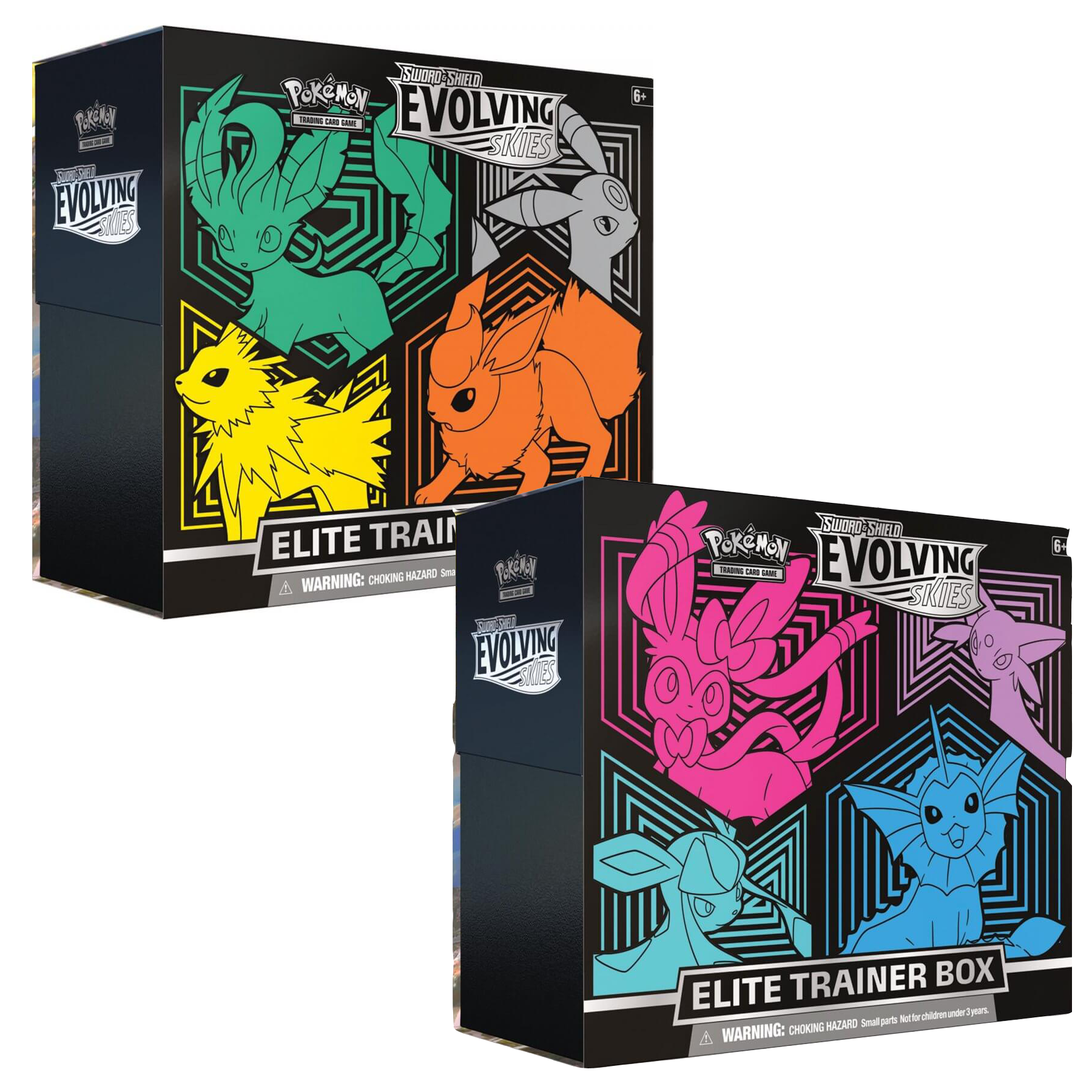 POKMON TCG Sword and Shield Evolving Skies Elite Trainer Box (ETB) POKMON TCG Sword and Shield Evolving Skies Elite Trainer Box (ETB)