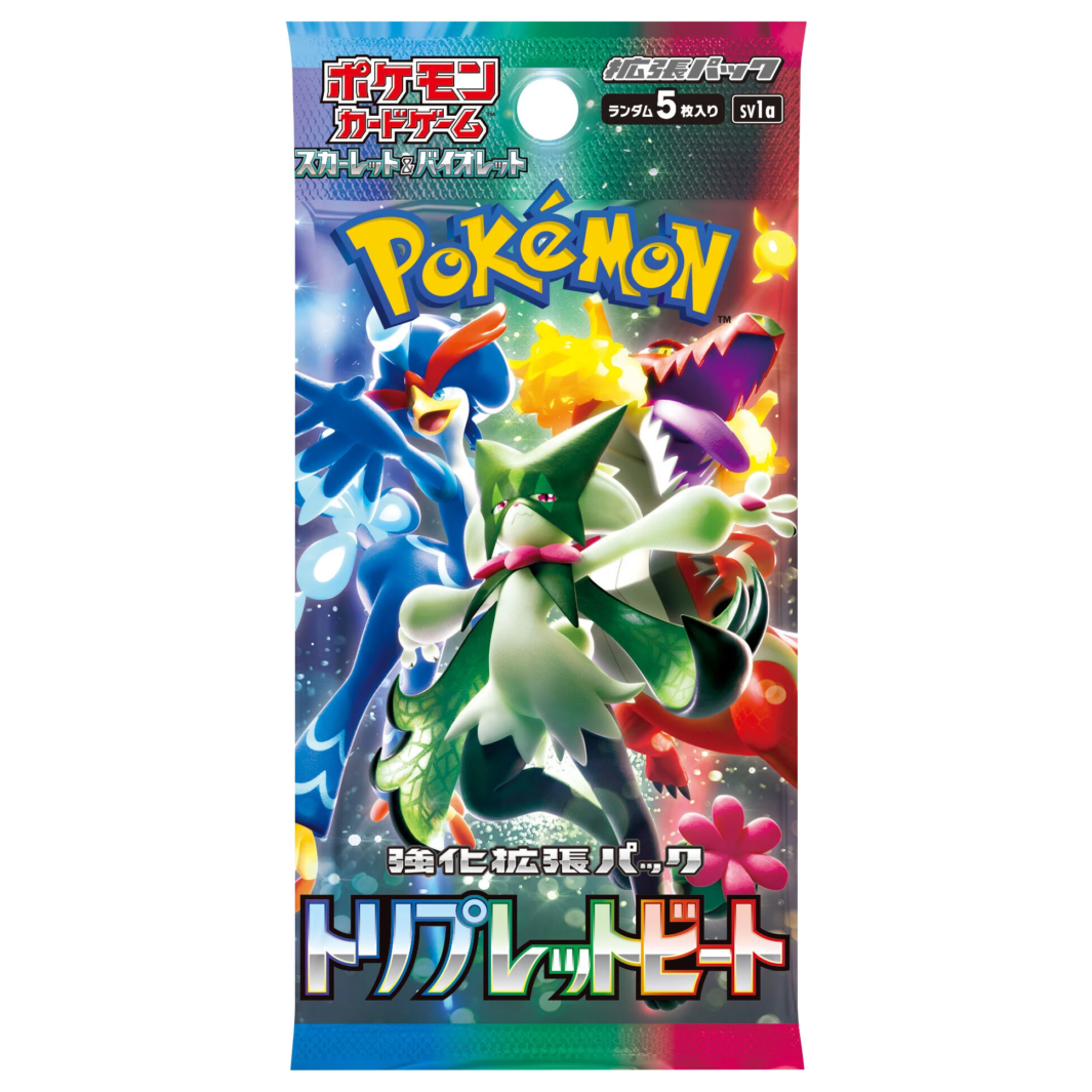 Triplet Beat Pokemon Booster Pack (Japanese)
