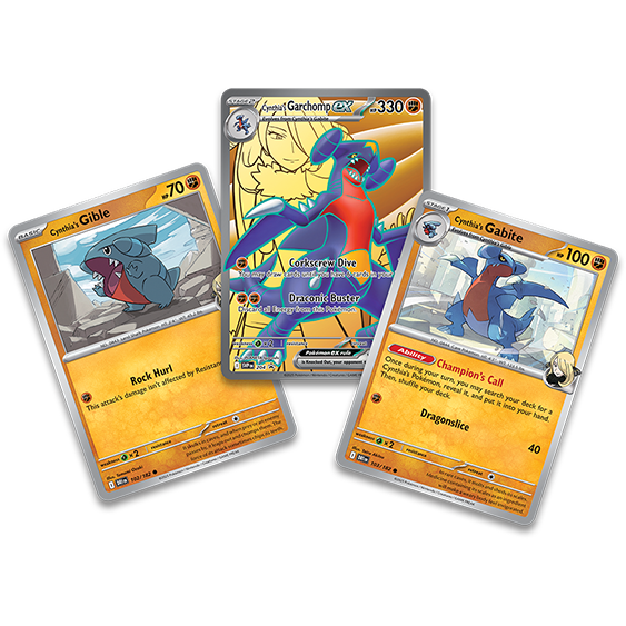 POKÉMON TCG Cynthia's Garchomp ex Premium Collection - PokeBox USA
