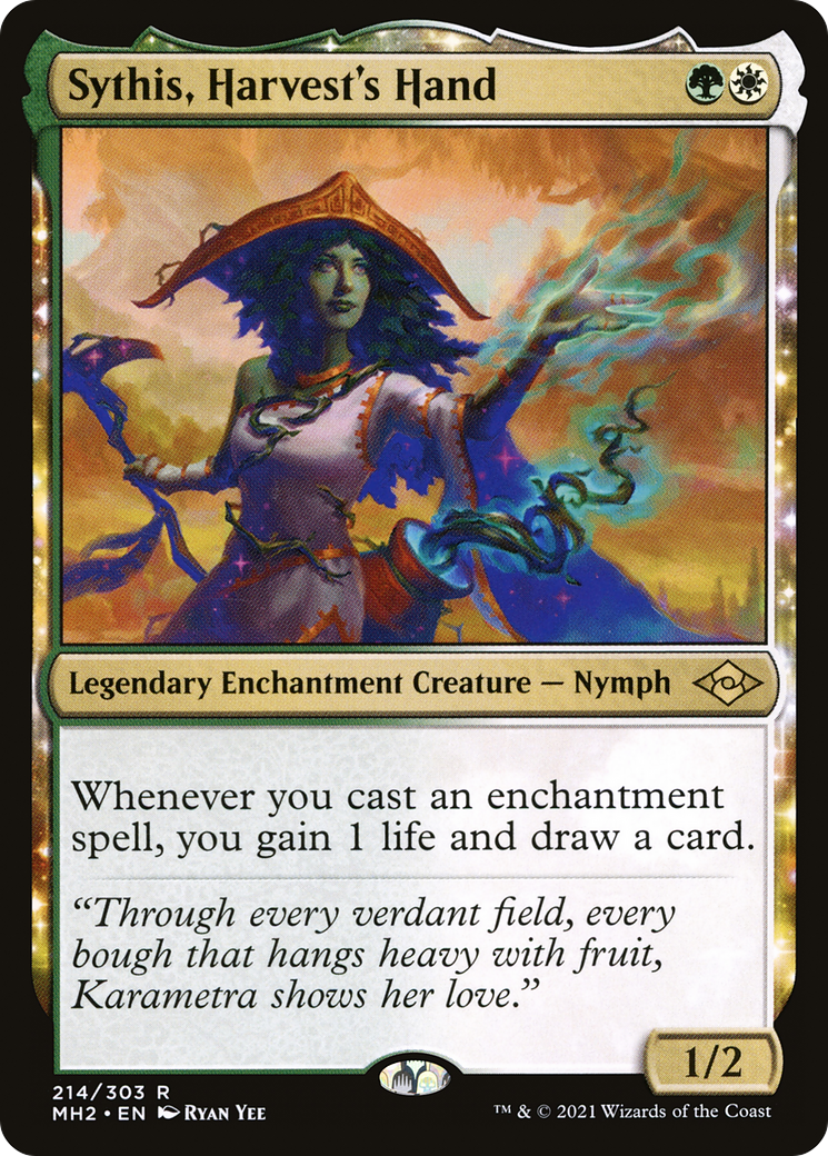 Sythis, Harvest's Hand (MH2-214) [Modern Horizons 2] Foil