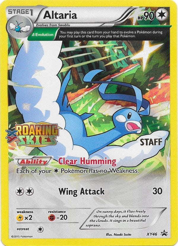 Image for Altaria - XY46 (Prerelease) [Staff] (XY46) (XY Promos) (PR) - Pokemon
