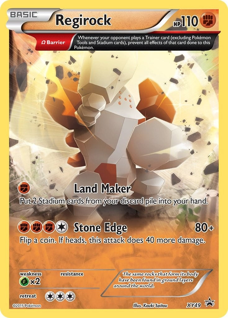 Image for Regirock - XY49 (XY49) (XY Promos) (PR) - Pokemon