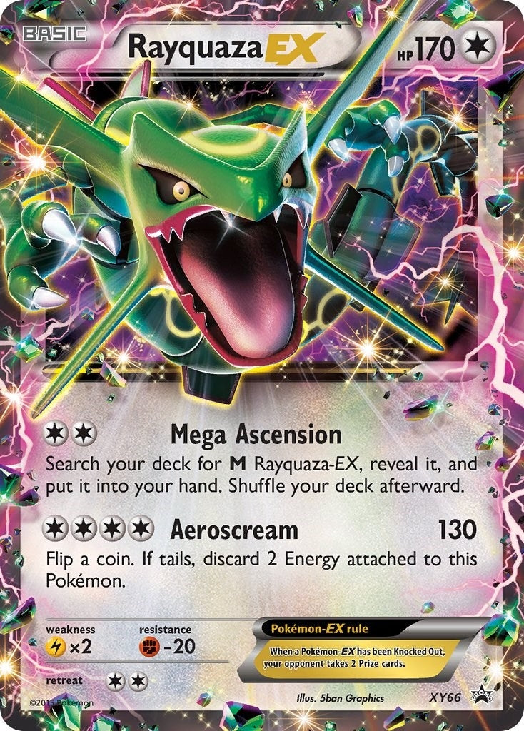 Image for Rayquaza EX - XY66 (XY66) (XY Promos) (PR) - Pokemon
