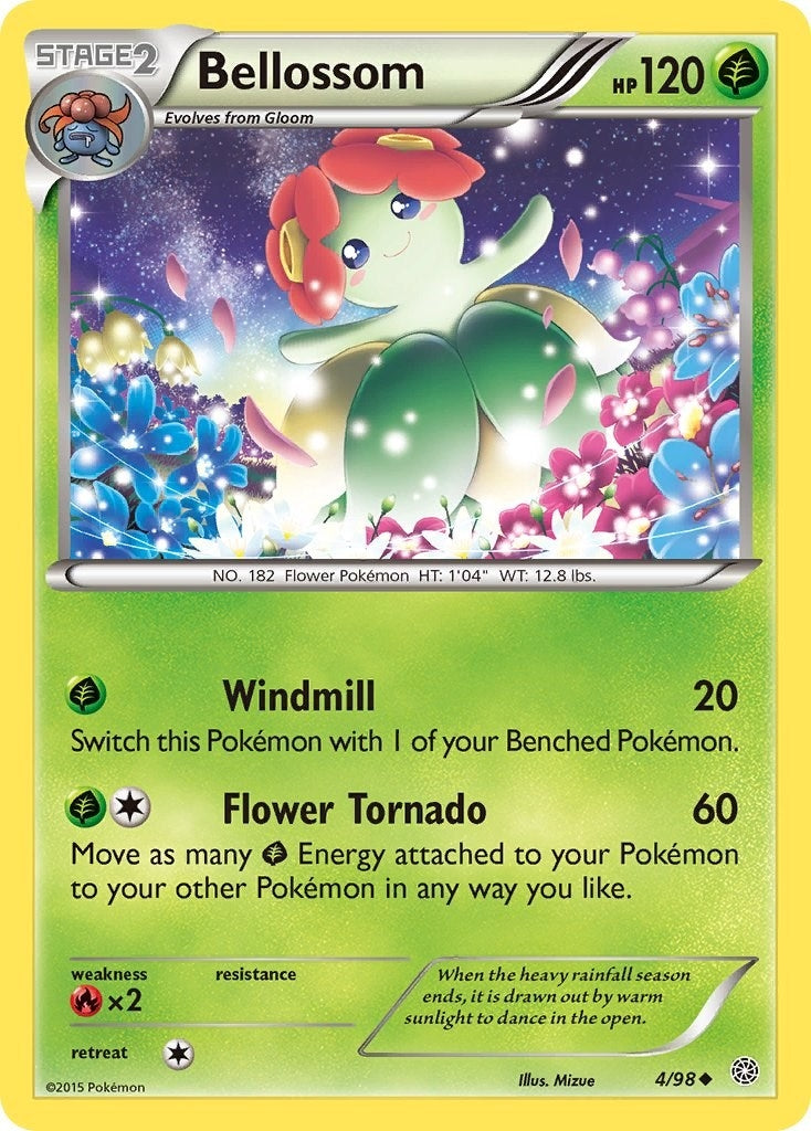 Image for Bellossom (4/98) (XY - Ancient Origins) (AOR) - Pokemon