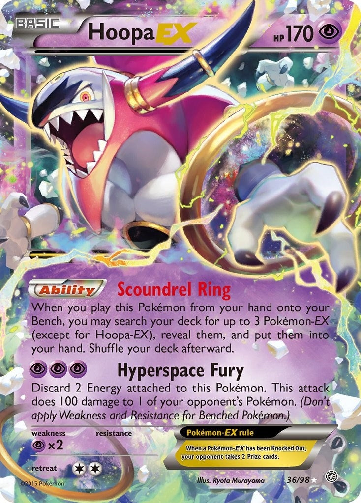 Image for Hoopa EX (36/98) (XY - Ancient Origins) (AOR) - Pokemon