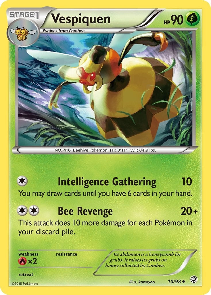 Image for Vespiquen (10) (10/98) (XY - Ancient Origins) (AOR) - Pokemon