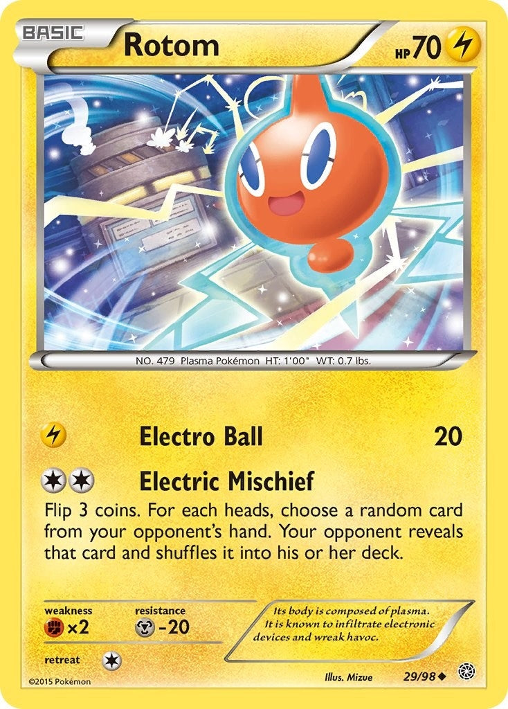 Image for Rotom (29/98) (XY - Ancient Origins) (AOR) - Pokemon