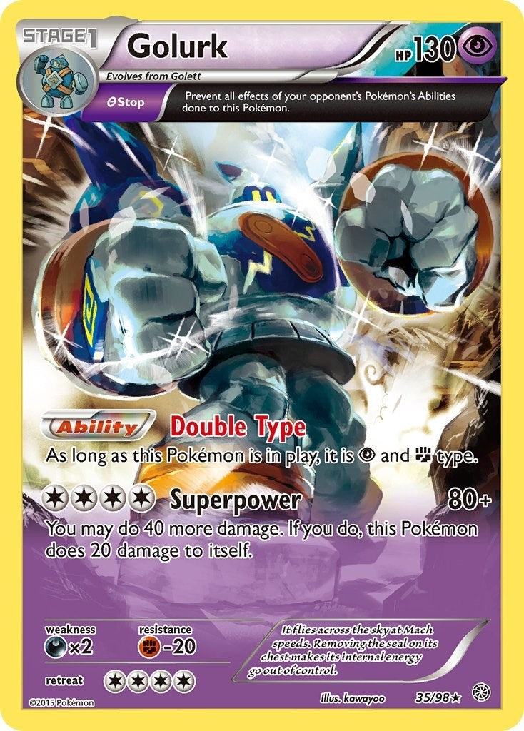 Image for Golurk (35) (35/98) (XY - Ancient Origins) (AOR) - Pokemon
