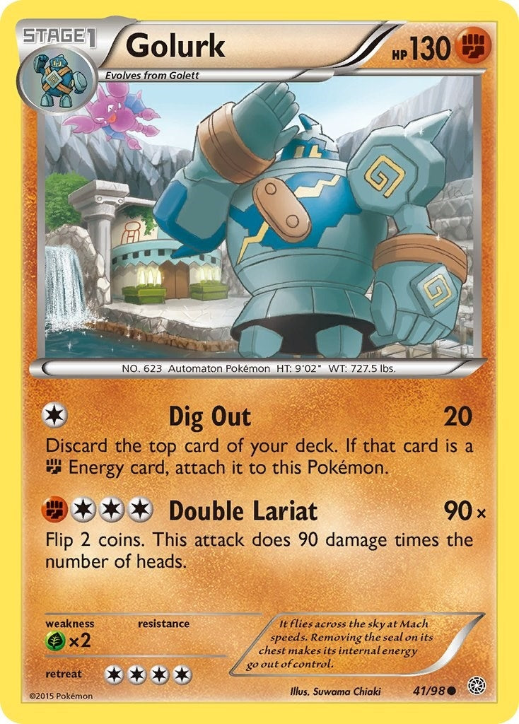 Image for Golurk (41) (41/98) (XY - Ancient Origins) (AOR) - Pokemon