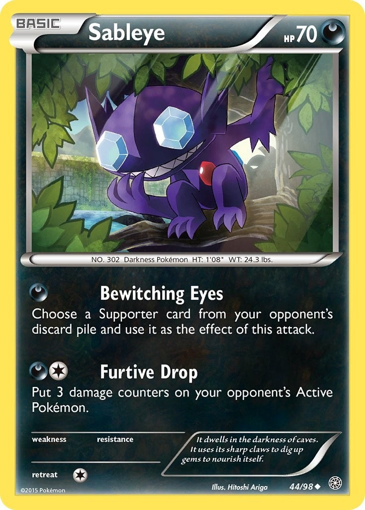 Image for Sableye (44/98) (XY - Ancient Origins) (AOR) - Pokemon