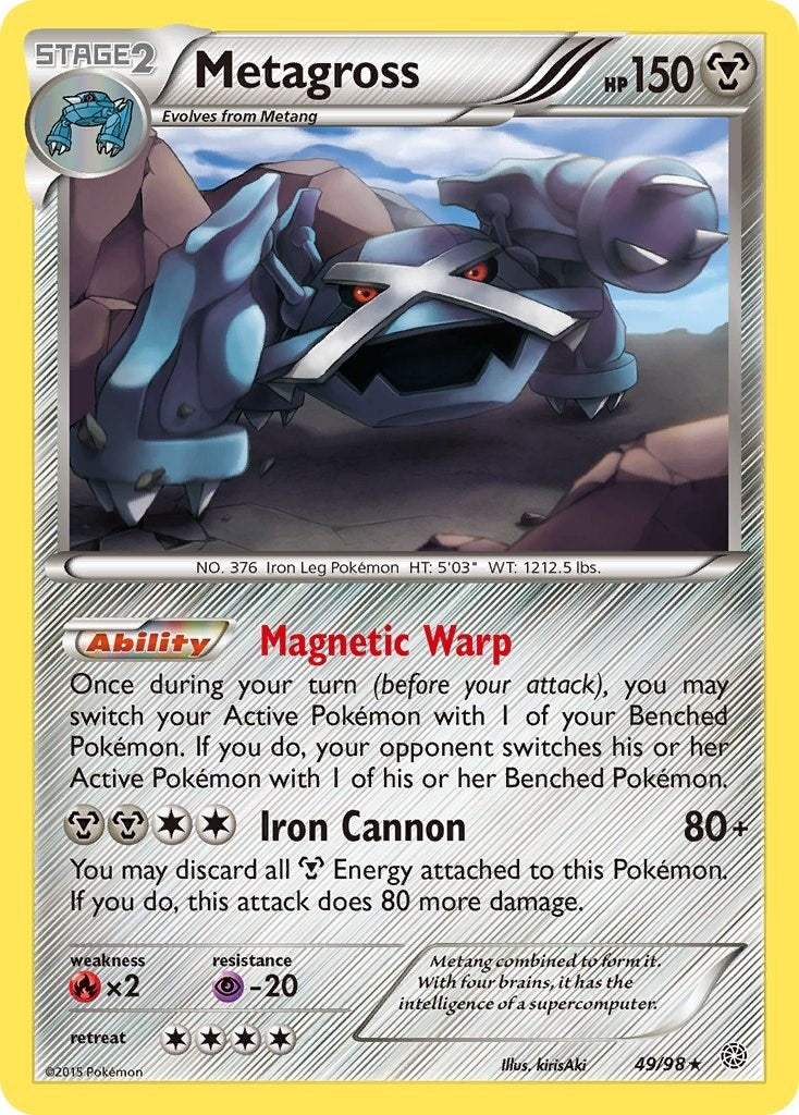 Image for Metagross (49) (49/98) (XY - Ancient Origins) (AOR) - Pokemon