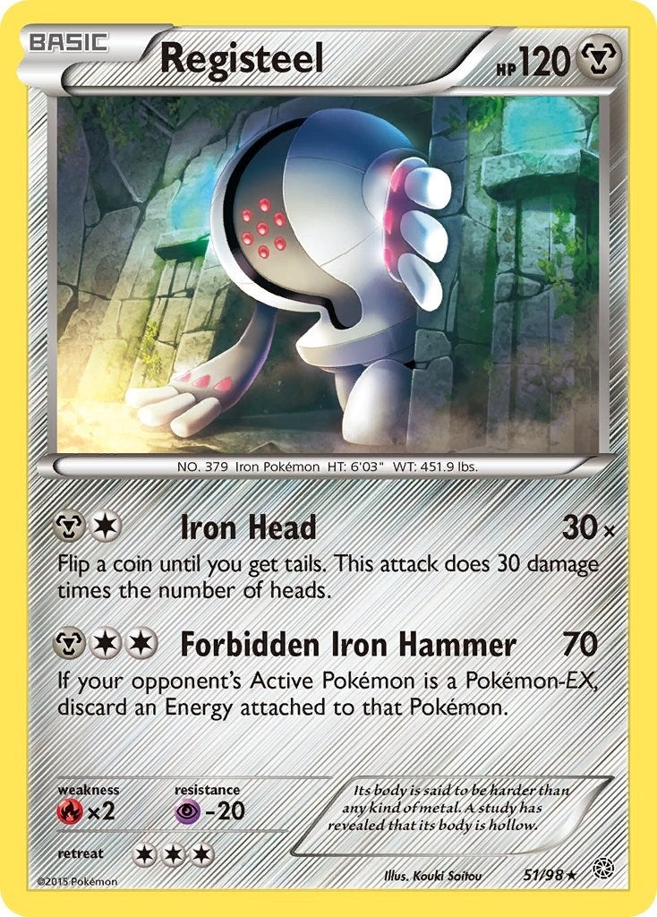 Image for Registeel (51/98) (XY - Ancient Origins) (AOR) - Pokemon
