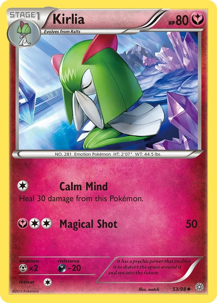 Image for Kirlia (53/98) (XY - Ancient Origins) (AOR) - Pokemon