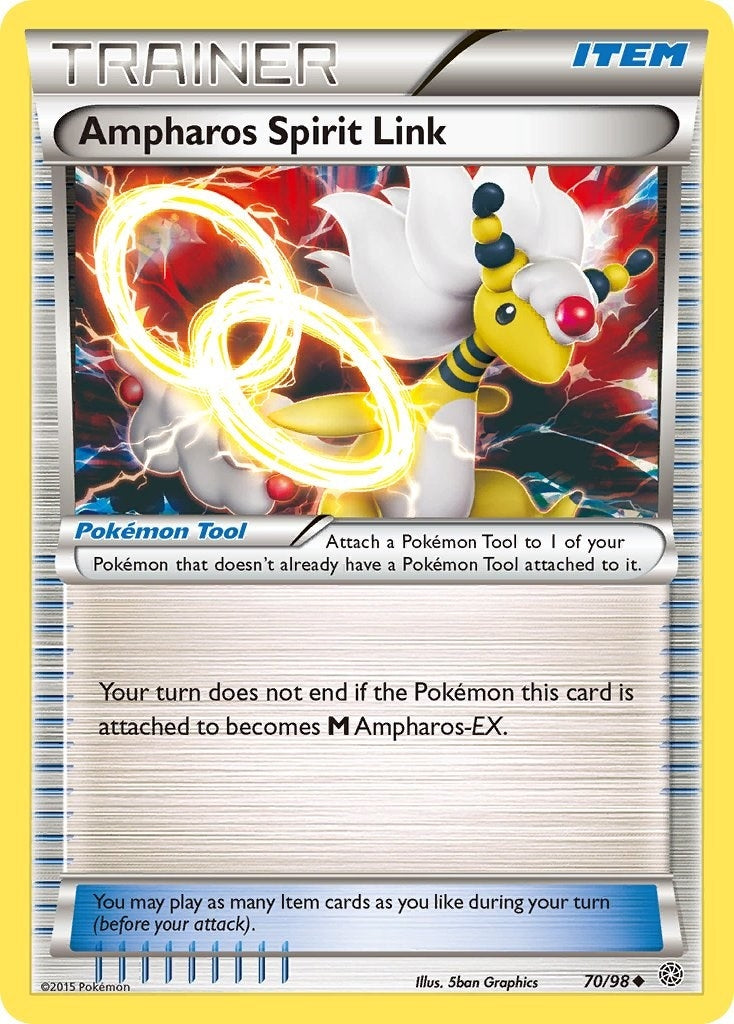 Image for Ampharos Spirit Link (70/98) (XY - Ancient Origins) (AOR) - Pokemon