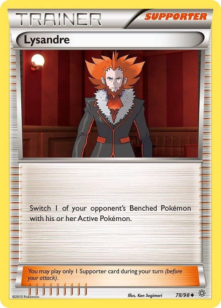 Image for Lysandre (78/98) (XY - Ancient Origins) (AOR) - Pokemon