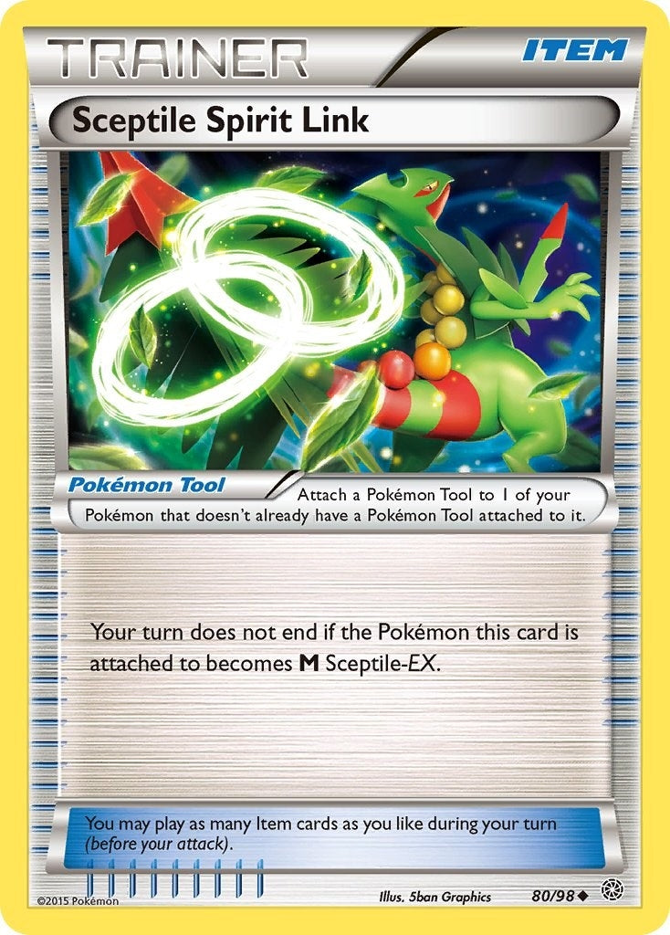 Image for Sceptile Spirit Link (80/98) (XY - Ancient Origins) (AOR) - Pokemon