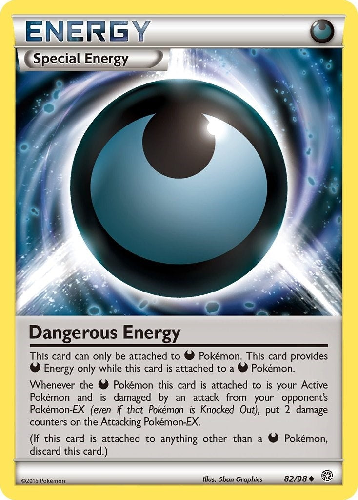 Image for Dangerous Energy (82/98) (XY - Ancient Origins) (AOR) - Pokemon