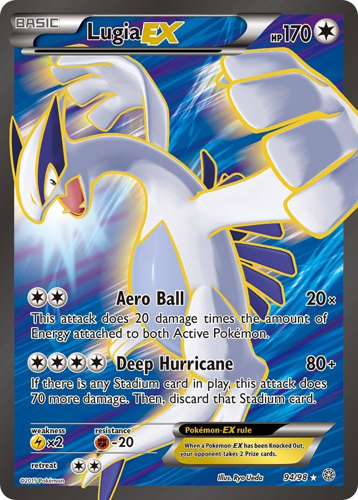 Image for Lugia EX (94 Full Art) (94/98) (XY - Ancient Origins) (AOR) - Pokemon
