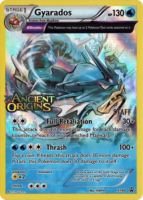 Image for Gyarados - XY60 (Prerelease) [Staff] (XY60) (XY Promos) (PR) - Pokemon