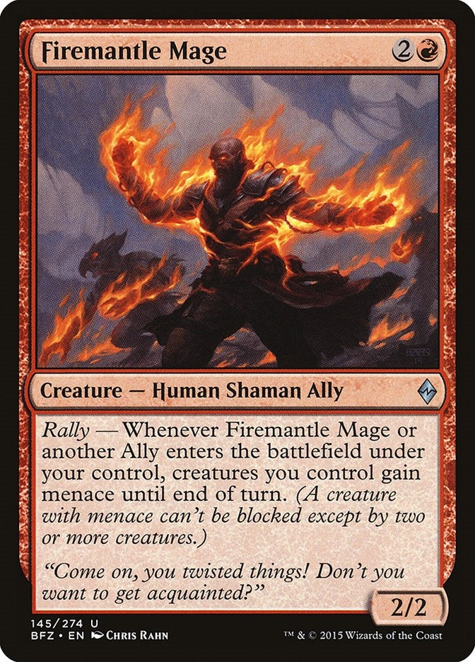 Firemantle Mage (145) (Battle for Zendikar)
