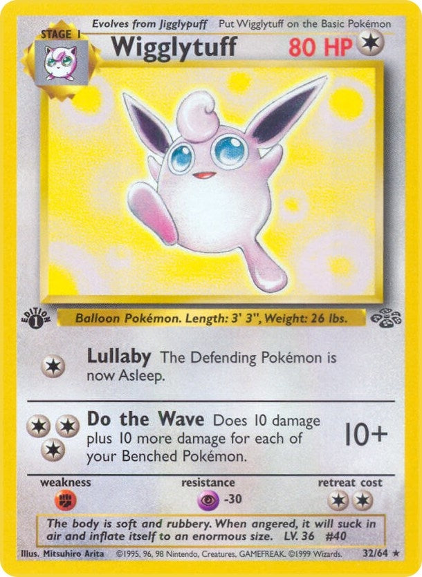 Image for Wigglytuff (32) (32/64) (Jungle) (JU) - Pokemon