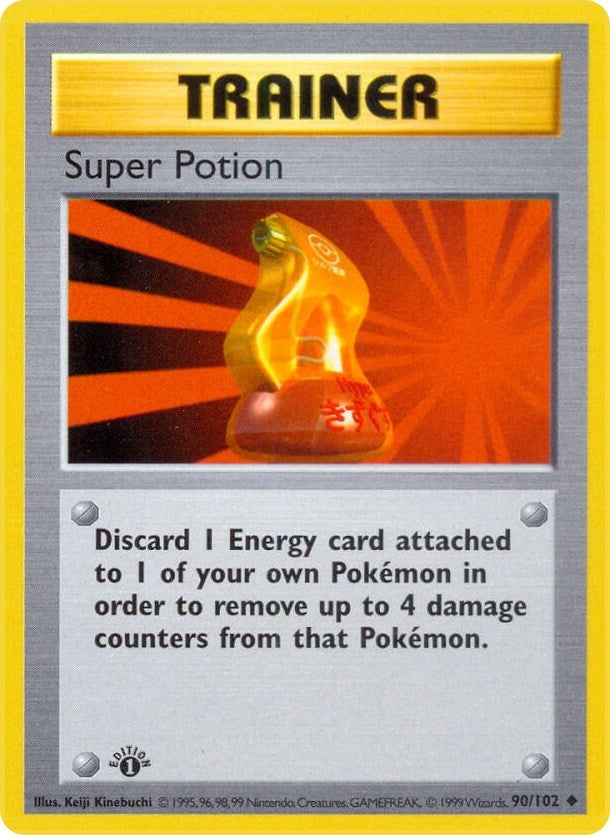 Image for Super Potion (090/102) (Base Set (Shadowless)) (BSS) - Pokemon