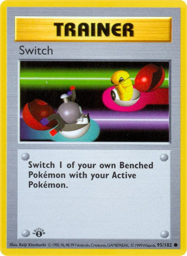 Image for Switch (095/102) (Base Set (Shadowless)) (BSS) - Pokemon