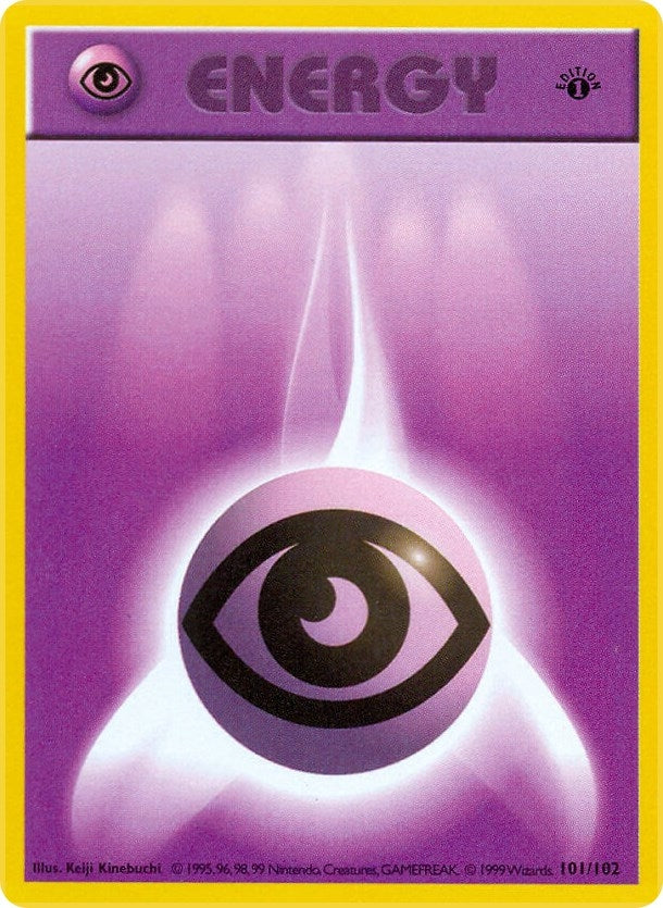 Image for Psychic Energy (101/102) (Base Set (Shadowless)) (BSS) - Pokemon