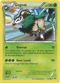 Image for Gogoat (17/162) (XY - BREAKthrough) (BKT) - Pokemon